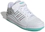 Lookbook adidas Originals Forum Low J x Kevin Lyon 'Putih Hitam Biru' H01440