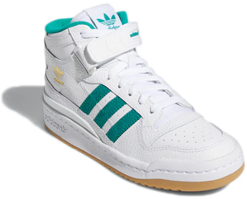 (JR) adidas Originals Forum Mid 'Awan Putih Glory Hijau' Kasut H00733 Lookbook (JR) adidas Originals Forum Mid 'Awan Putih Glory Hijau' Kasut H00733