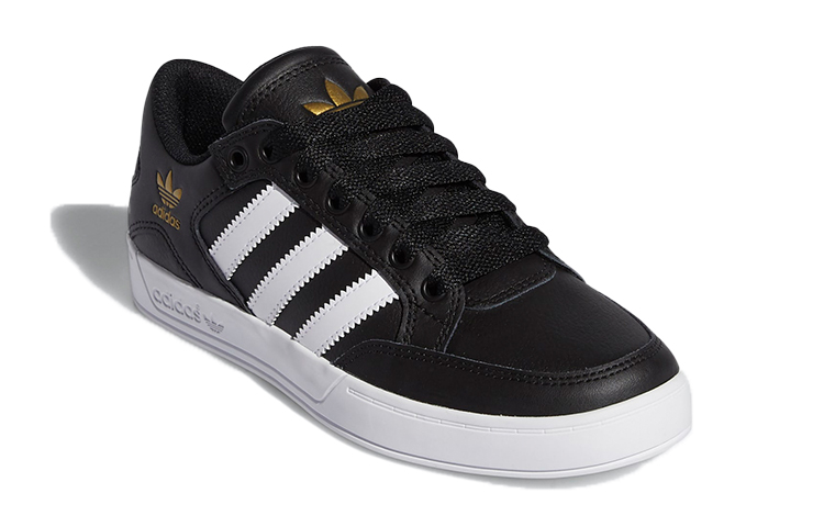 Lookbook 大童 adidas originals Hardcourt Low J 低幫 兒童板鞋 黑白