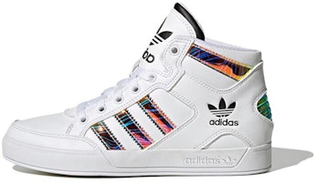 (Youth) adidas Originals Hardcourt Shoes 'White Black Multi' HQ6757 (Youth) adidas Originals Hardcourt Shoes 'White Black Multi' HQ6757