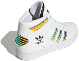 (JR) adidas Originals Kasut Hardcourt 'Putih Hitam Pelbagai' HQ6757 Lookbook (JR) adidas Originals Kasut Hardcourt 'Putih Hitam Pelbagai' HQ6757