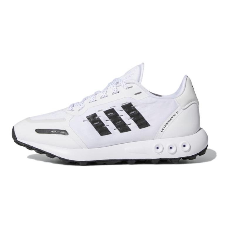 (Youth) adidas Originals LA Trainer 3 J 'White Black' GW7693