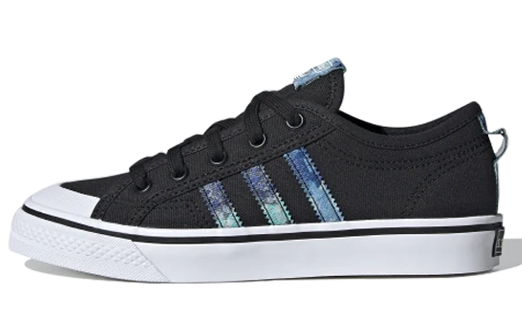 (Youth) adidas originals Nizza J 'Black Blue' EF5429