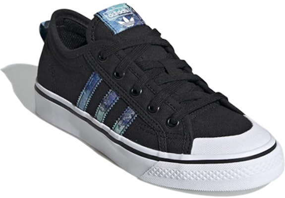 (Youth) adidas originals Nizza J 'Black Blue' EF5429 Order (Youth) adidas originals Nizza J 'Black Blue' EF5429