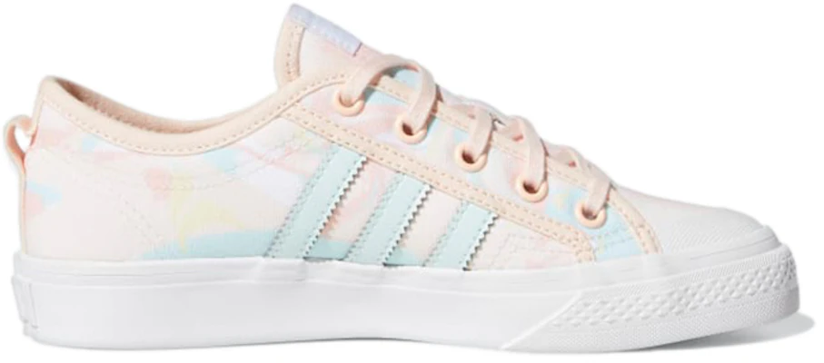 大童 adidas originals NIZZA 低筒 兒童板鞋 粉紅色 Order 大童 adidas originals NIZZA 低筒 兒童板鞋 粉紅色