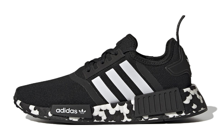 (Youth) adidas originals NMD_R1 'Black White'