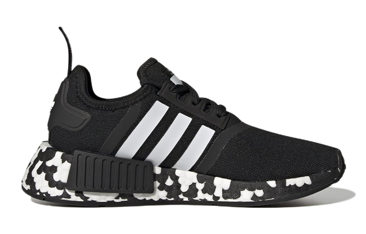 (Youth) adidas originals NMD_R1 'Black White' 圖 2