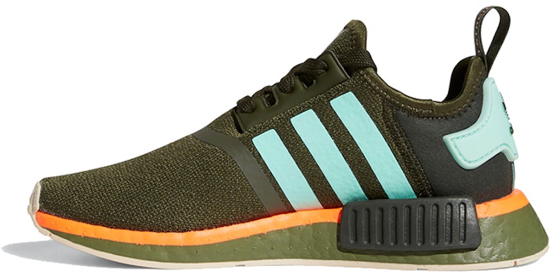 (Youth) adidas originals NMD R1 J 'Green Blue' FY9394 Buy (Youth) adidas originals NMD R1 J 'Green Blue' FY9394