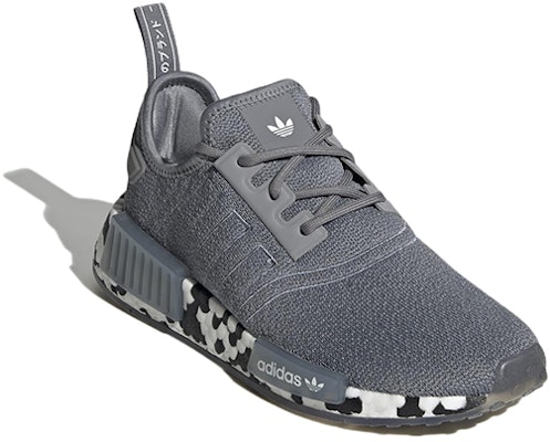 (JR) adidas Originals NMD_R1 Refined 'Abu-abu' GZ3274 Lookbook (JR) adidas Originals NMD_R1 Refined 'Abu-abu' GZ3274