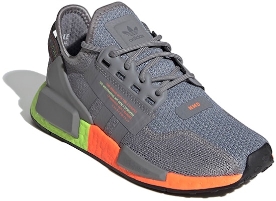 (PS) adidas Originals NMD_R1 V2 J 'Gris Azul Naranja' FX4270 Lookbook (PS) adidas Originals NMD_R1 V2 J 'Gris Azul Naranja' FX4270