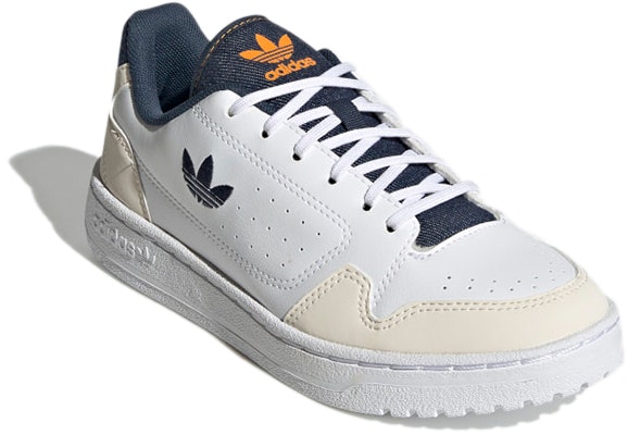 (JR) 아디다스 오리지널 NY 90 J '화이트 베이지 블루' H06597 Lookbook (JR) 아디다스 오리지널 NY 90 J '화이트 베이지 블루' H06597