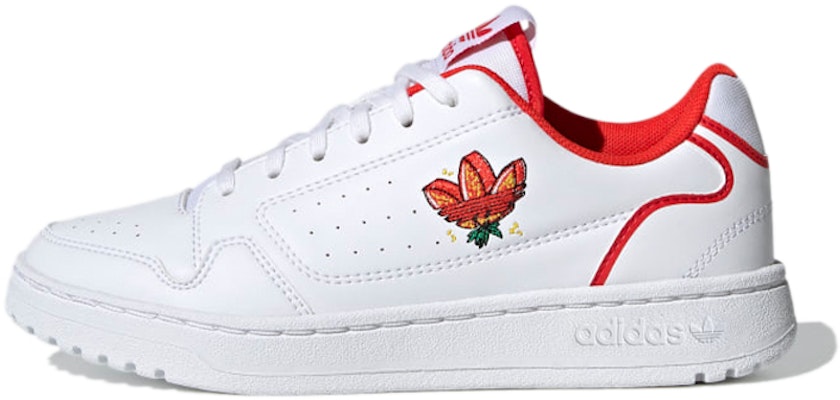 (Youth) adidas originals NY 90 J 'White Red' FY2592 Buy (Youth) adidas originals NY 90 J 'White Red' FY2592