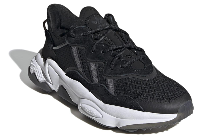 (Youth) adidas originals Ozweego 'Black Grey' 圖 3