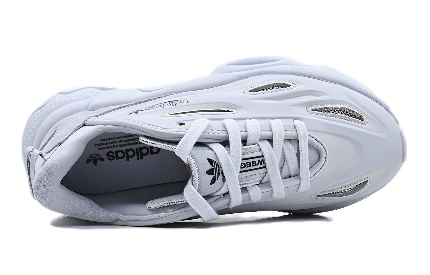 Lookbook 大童 adidas originals Ozweego Celox J 低筒 運動休閒鞋 白色