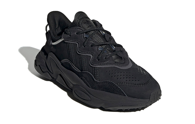 (Youth) adidas Originals Ozweego Shoes 'Core Black' 圖 3