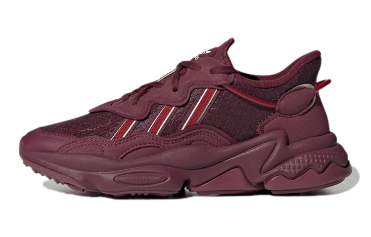 (Youth) adidas Originals Ozweego J 'Dark Red' GX6552