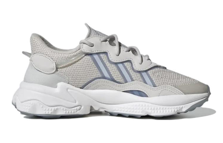 Order 大童 adidas originals Ozweego J 耐磨舒適運動休閒鞋 灰藍
