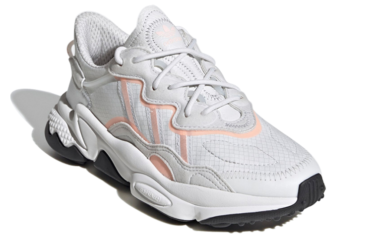 Lookbook (JR) adidas Originals Ozweego 'Putih Kelabu Jingga' Kasut. FV5827