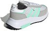 Shop 大童 adidas originals Retropy F2 J 舒適耐磨運動休閒鞋 灰綠