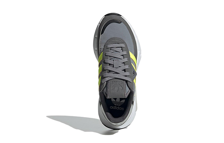 (Youth) adidas Originals Retropy F2 J 'Grey Yellow' 圖 5