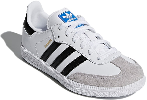 (Youth) adidas originals Samba OG J 'White Black Gray' BB6975 Lookbook (Youth) adidas originals Samba OG J 'White Black Gray' BB6975