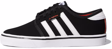 (Youth) adidas Originals Seeley J 'Black White Red' BY4078 (Youth) adidas Originals Seeley J 'Black White Red' BY4078