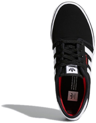 (Youth) adidas Originals Seeley J 'Black White Red' BY4078 Purchase (Youth) adidas Originals Seeley J 'Black White Red' BY4078
