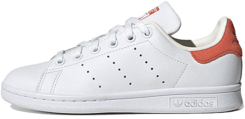 大童 adidas Originals Stan Smith 防滑耐磨輕便 低幫 板鞋 白橙 Buy 大童 adidas Originals Stan Smith 防滑耐磨輕便 低幫 板鞋 白橙