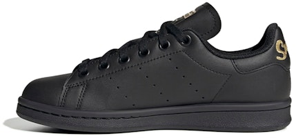(PS) adidas Originals Stan Smith J 'Negro Oro' EF4914 Buy (PS) adidas Originals Stan Smith J 'Negro Oro' EF4914