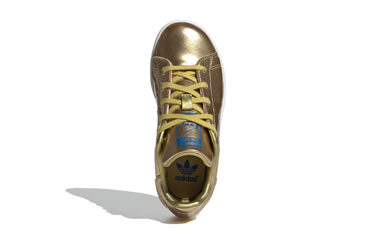 (Youth) adidas originals Stan Smith 'Gold Red White' 圖 5