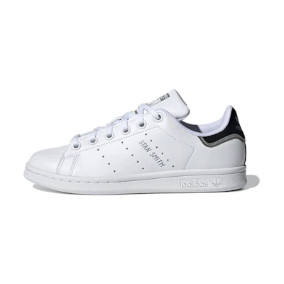 (Youth) adidas Originals Stan Smith J Shoes 'White Black Grey'