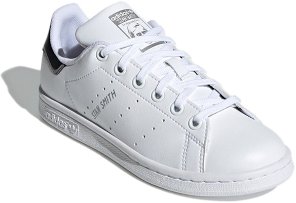 (Youth) adidas Originals Stan Smith J Shoes 'White Black Grey' H05043 Lookbook (Youth) adidas Originals Stan Smith J Shoes 'White Black Grey' H05043