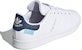 (PS) adidas Originals Stan Smith J 'Putih Hitam Biru' FY1556