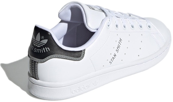 (Youth) adidas Originals Stan Smith J Shoes 'White Black Grey' H05043 Shop (Youth) adidas Originals Stan Smith J Shoes 'White Black Grey' H05043
