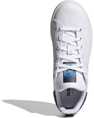 (Preschool) adidas originals Stan Smith J 'White Black Blue' FY1556 Purchase (Preschool) adidas originals Stan Smith J 'White Black Blue' FY1556