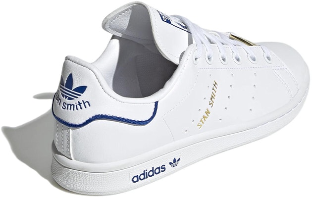 (JR) adidas Originals Stan Smith J 'Blanco Azul' GX0560 Shop (JR) adidas Originals Stan Smith J 'Blanco Azul' GX0560