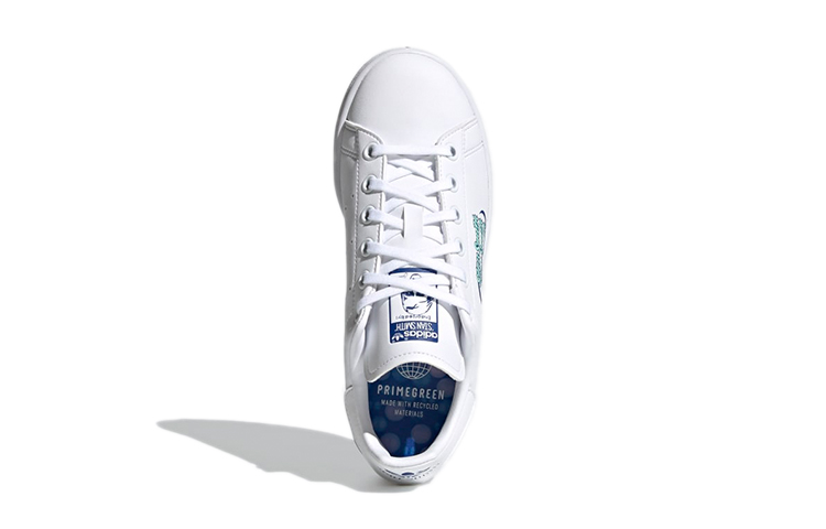 (Youth) adidas Originals Stan Smith J 'White Blue Green' 圖 5