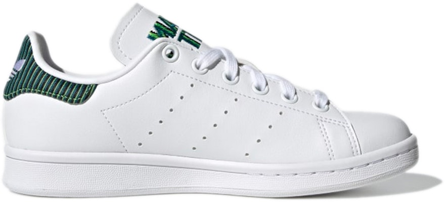 (Youth) adidas Stan Smith J 'White Green Embroidered' GZ7366 Order (Youth) adidas Stan Smith J 'White Green Embroidered' GZ7366