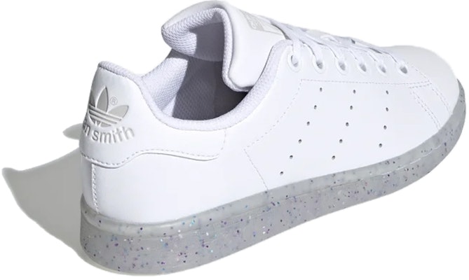 大童 adidas originals StanSmith J 低筒 兒童板鞋 白灰點 Lookbook 大童 adidas originals StanSmith J 低筒 兒童板鞋 白灰點