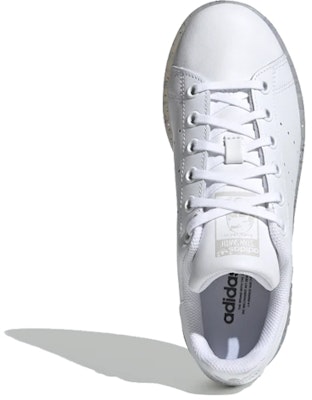 大童 adidas originals StanSmith J 低筒 兒童板鞋 白灰點 Shop 大童 adidas originals StanSmith J 低筒 兒童板鞋 白灰點