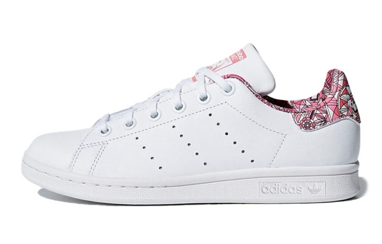 (Youth) adidas Originals Stan Smith J Shoes 'White Pink' CM8189