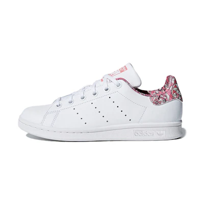 (Youth) adidas Originals Stan Smith J Shoes 'White Pink'