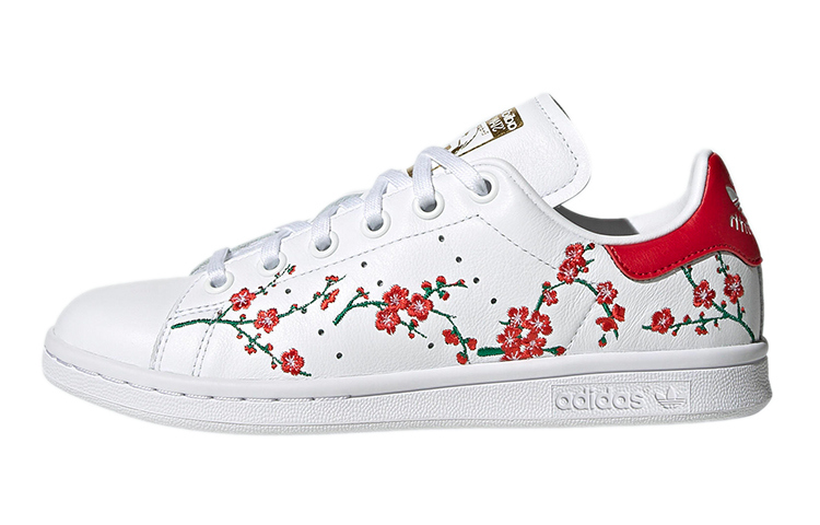 (Youth) adidas Originals Stan Smith J 'White Red Green'