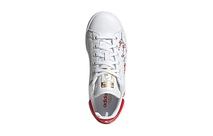 (Youth) adidas Originals Stan Smith J 'White Red Green' 圖 5