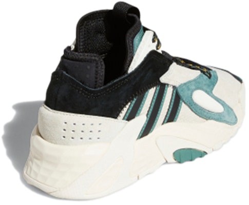 (JR) 阿迪达斯三叶草 Streetball J '白黑绿' FV5147 Shop (JR) 阿迪达斯三叶草 Streetball J '白黑绿' FV5147