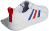 Shop 兒童 adidas neo Streetcheck K 休閒 低幫 兒童板鞋 白紅藍