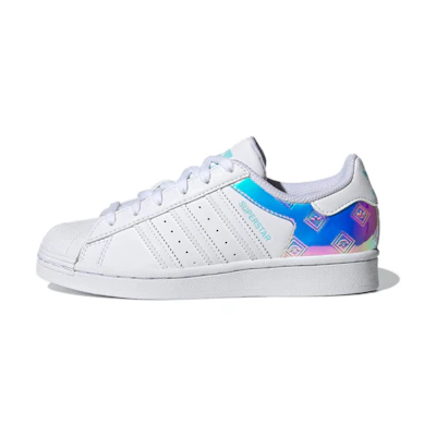 (Youth) adidas Originals Superstar 'White Blue Purple'