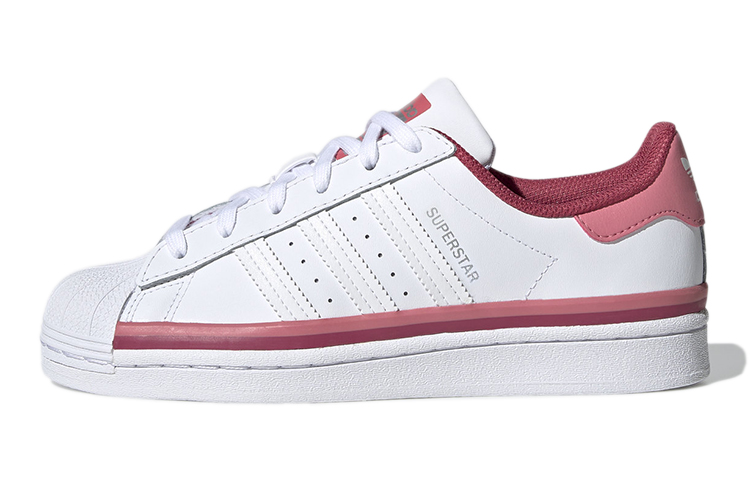 (Youth) adidas Originals Superstar 'White Pink'