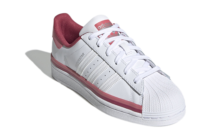(Youth) adidas Originals Superstar 'White Pink' 圖 3