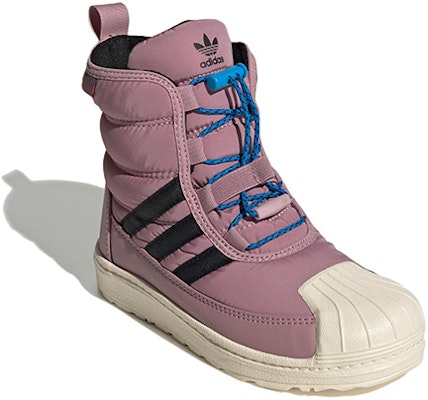 (Youth) adidas originals Superstar BOOT 2.0 'Purple Black Cream' GV9065 Lookbook (Youth) adidas originals Superstar BOOT 2.0 'Purple Black Cream' GV9065